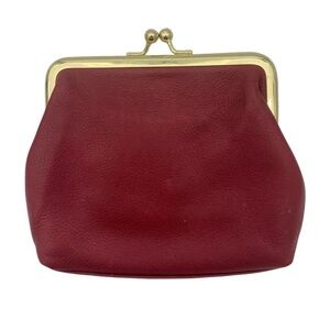 American Leather Co. Wolfe Frame
Kisslock NWT wallet Leather (Amaranth Red